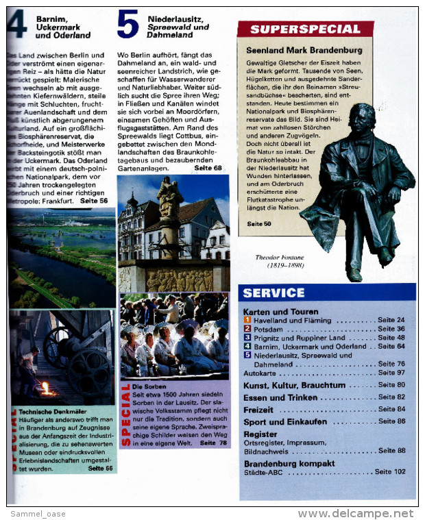 Zeitschrift Falk Reisen Nr. 22  -  Brandenburg  -  Niederlausitz, Spreewald Und Dahmeland - Reise & Fun