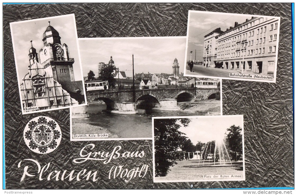 Germany. (DDR). Plauen-Gruss As. (Vogtl') - Plauen