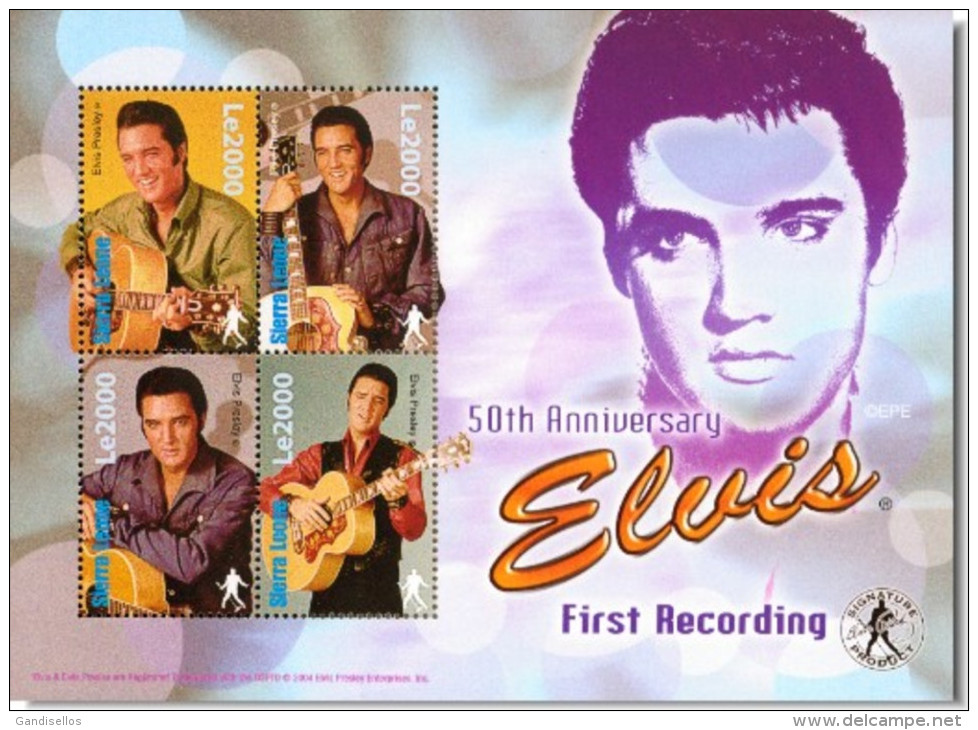 SIERRA LEONE SHEET ELVIS PRESLEY - Elvis Presley