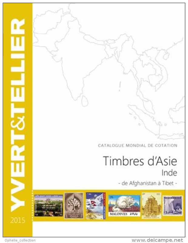 Timbres D'asie, Inde - Catalogue Mondial De Cotation, De Afghanistan À Tibet Yvert & Tellier - Motivkataloge