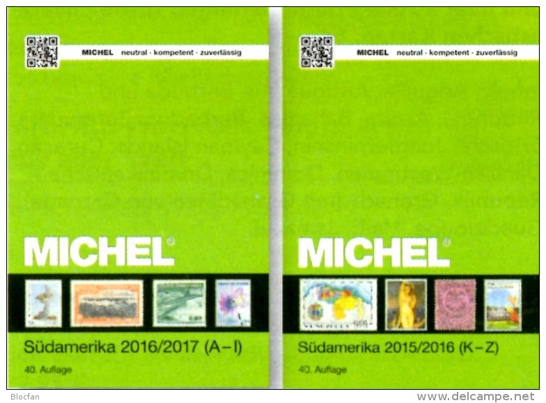 Amerika Band 3/1+2 MICHEL 2016 Neu 168€ Americo Argentinia Bolivien Brazil Chile Ecuador Guyana Paraguay Surinam Uruguay - Unclassified