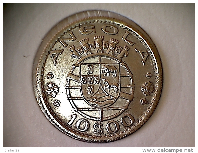 Angola 10 Escudos 1955 TTB - Angola