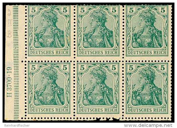 Heftchenblatt Mit HAN 3700.19 Ungebraucht, Mi. 150,-, Katalog: HBl.2IIaB *Stamp Booklet Pane With HAN 3700. 19... - Autres & Non Classés