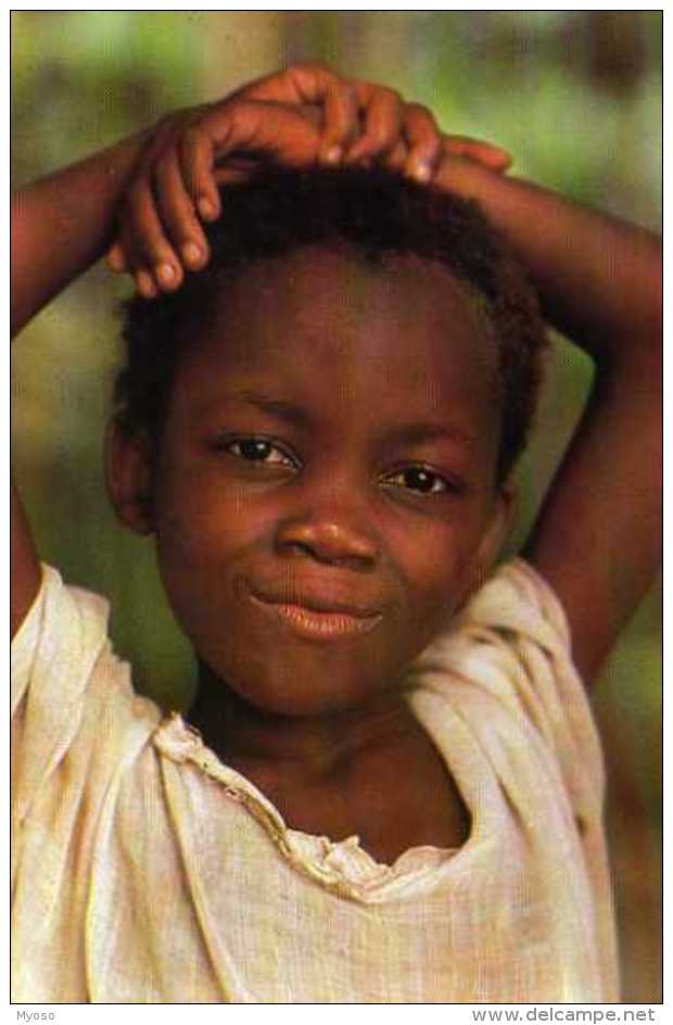 SIERRA LEONE , Jeune Garcon, Carte Double, PhotoValentin, Ho Qui - Sierra Leone