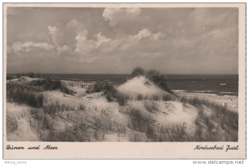 Juist -  S/w Dünen Am Meer - Juist