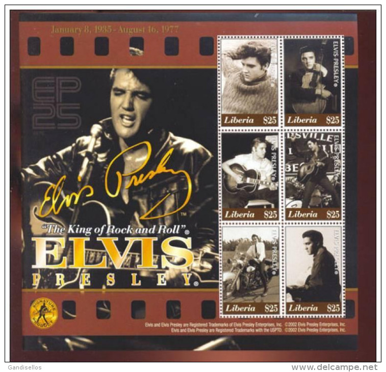 LIBERIA SHEET ELVIS PRESLEY - Elvis Presley