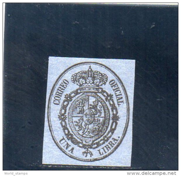 ESPAGNE 1855 * - Service