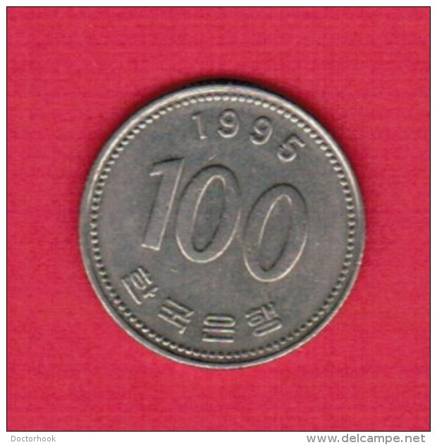 KOREA---South  100 WON 1995 (KM # 35.2) - Korea (Süd-)