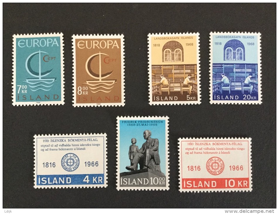 1966 **)Europe Michel 404-405 + 406-407 + 421 + 422-423 - Ungebraucht