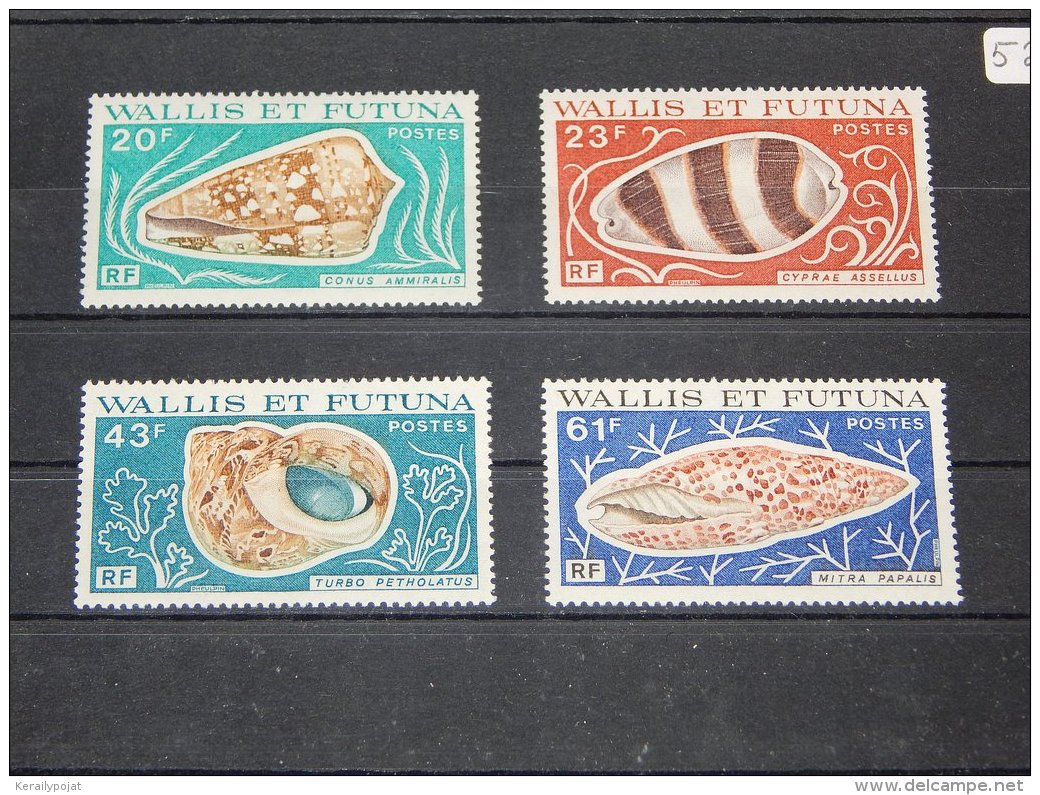 Wallis &amp; Futuna - 1976 Marine Gastropods MNH__(TH-5233) - Neufs
