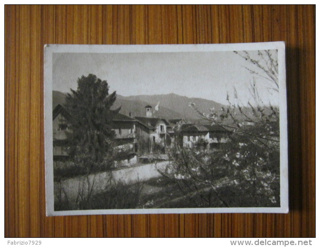 CA4 ITALIA PIEMONTE TORINO MATHI CANAVESE PANORAMA DA LEVANTE OPACA SEPIA VG. 1958 - Collections & Lots