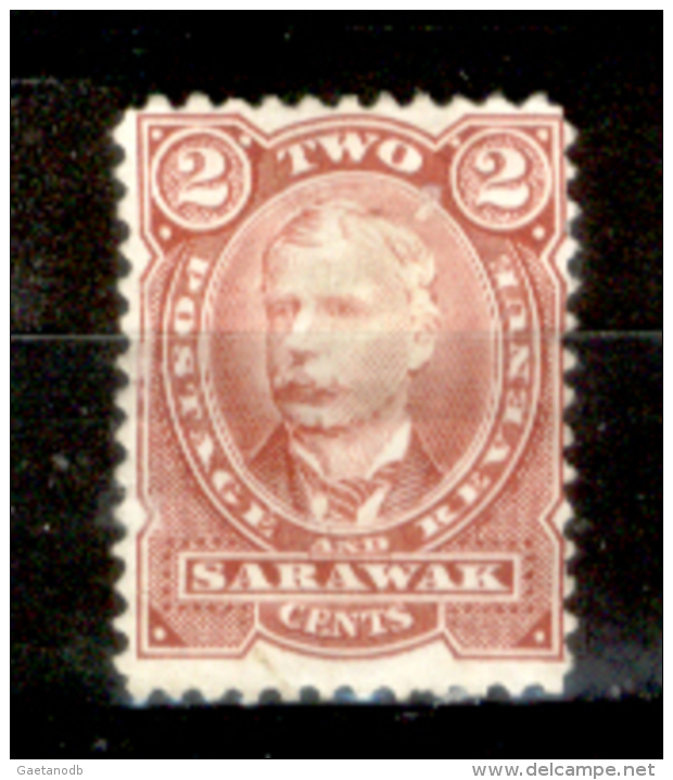 Sarawak-0012 - 1895 - Y&T N. 31 (sg) NG, Privo Di Difetti Occulti.- - Sarawak (...-1963)