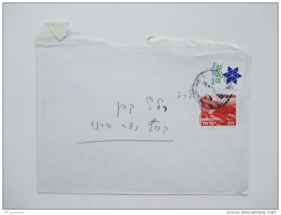 Israel / Holy Land über 100 Belege / Postkarten / Luftpost / Freistempel / Aerogramme usw.Toller Posten aus Korespondenz