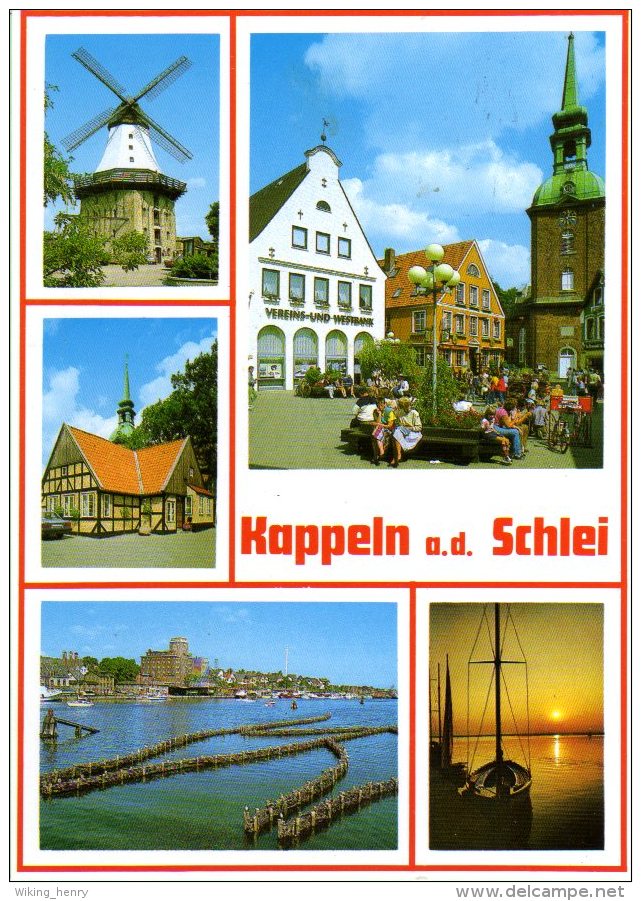 Kappeln A D Schlei - Mehrbildkarte 5 - Kappeln / Schlei