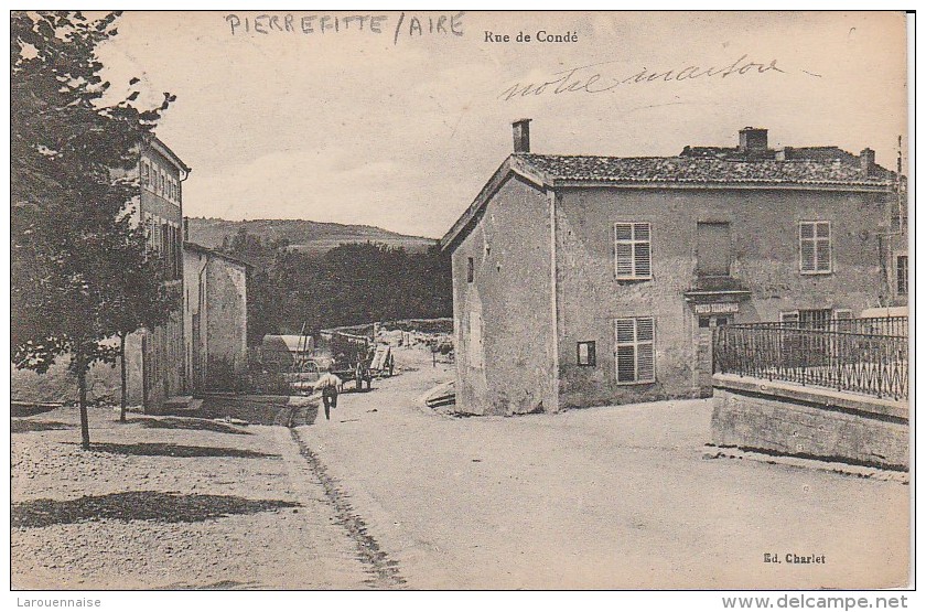 55 - PIERREFITTE SUR AIRE - Rue De Condé - Pierrefitte Sur Aire