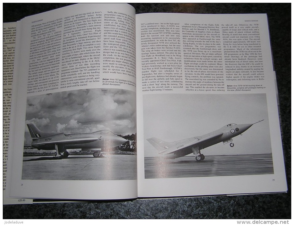 THE VULCAN STORY Tim Laming Manual Aircraft Aviation Avion Avro Jet British Aérospace Squadron Bombers Great Britain