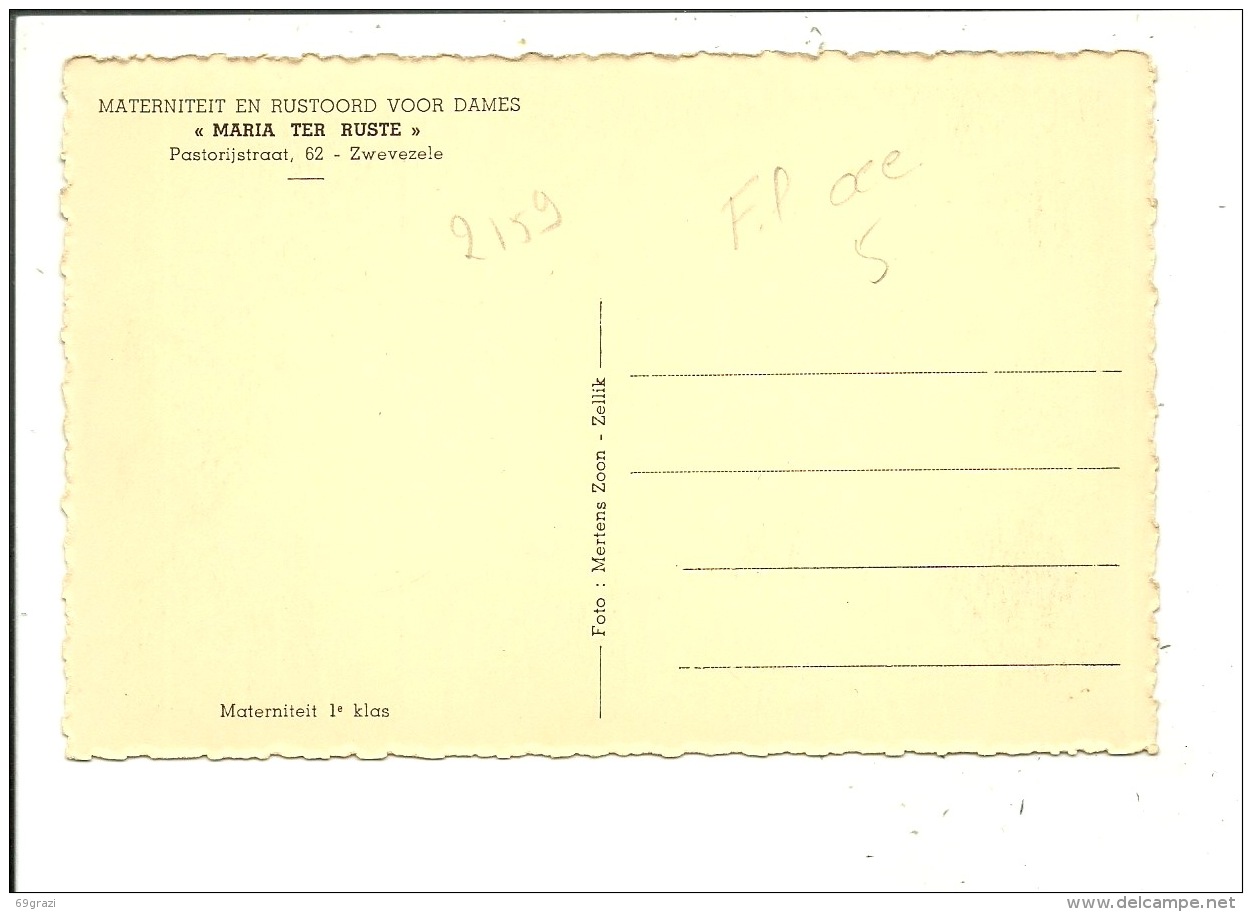 Zwevezele  (Wingene): Materniteit En Rustoord Voor Dames "Maria Ter Ruste": Materniteit 1ste Klas - Wingene