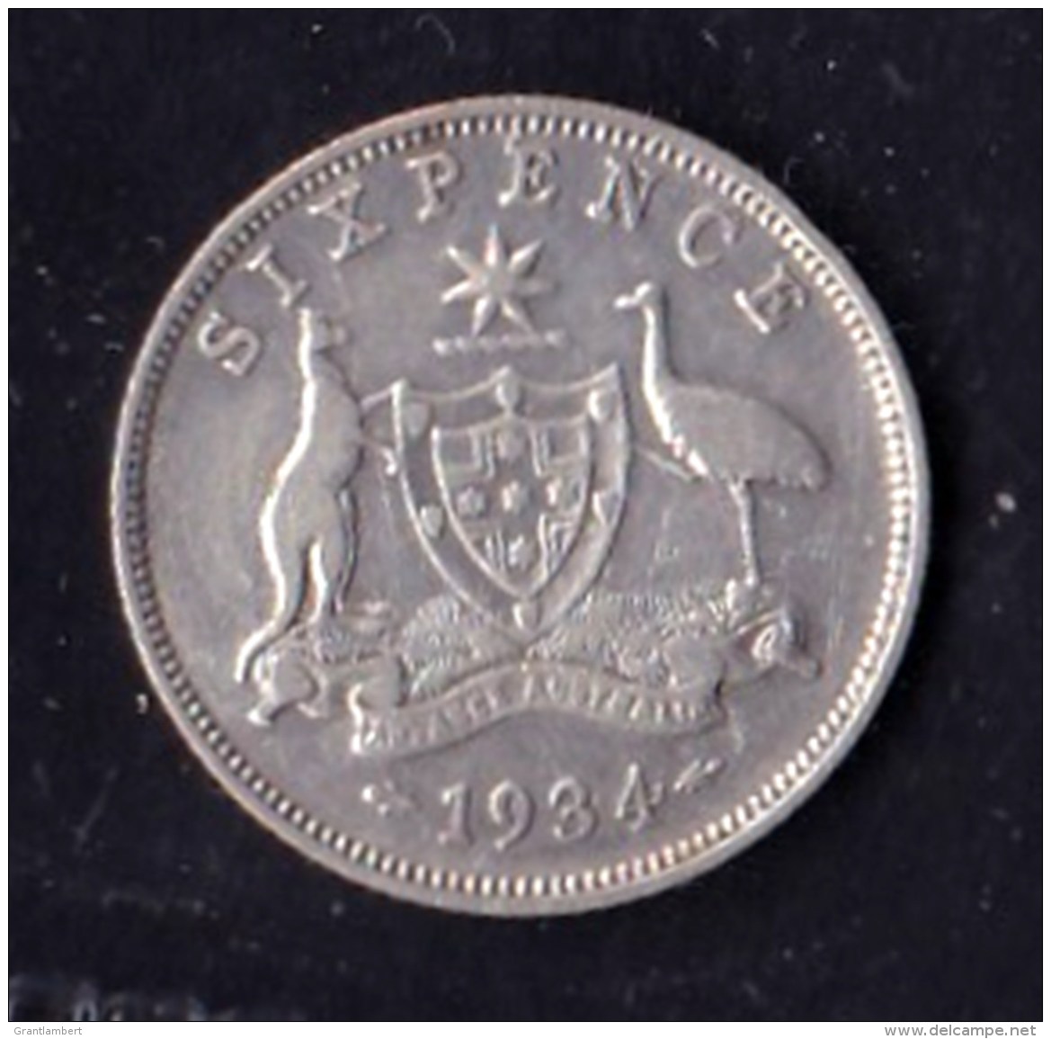 Australia 1936 Sixpence GF - Sixpence