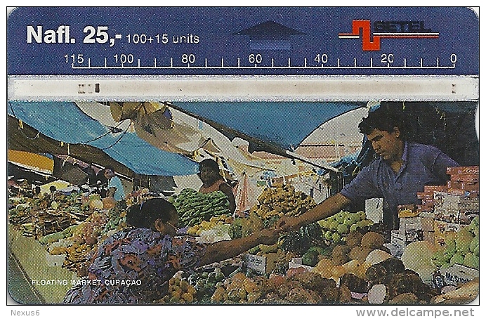 Netherlands Antilles - Curacao - Floating Market - L&G - 709B - 09.1997, Used - Antillen (Nederlands)