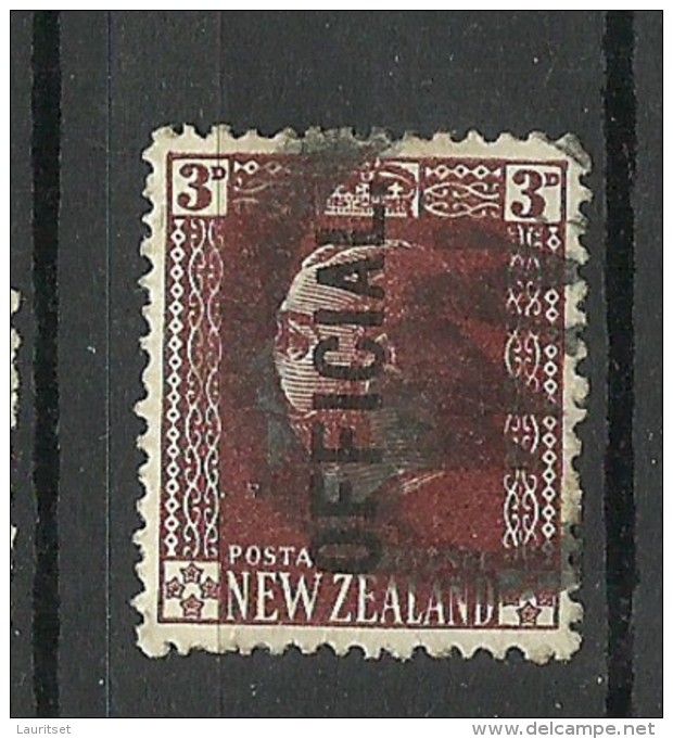 NEW ZEALAND 1915 Dienstmarke Michel 25 Perf 14 O - Service