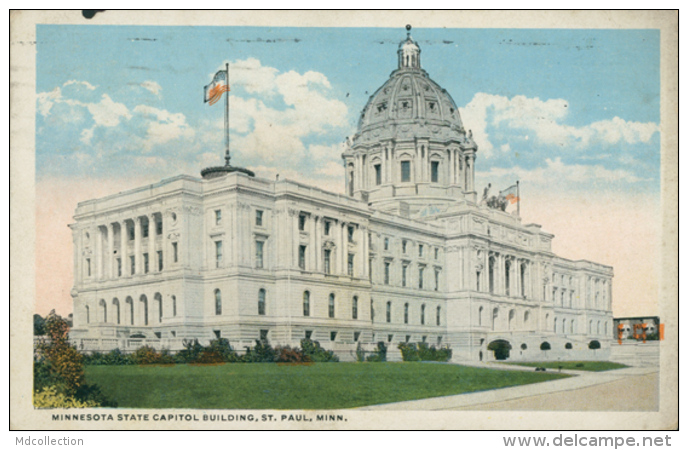 USA SAINT LOUIS / Minnesota State Capitol Building / CARTE COULEUR - St Paul