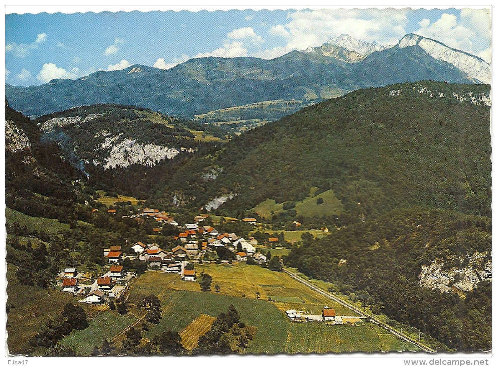 74  ST  JEOIRE  EN  FAUCIGNY   POUILLY  VUE  GENERALE - Saint-Jeoire