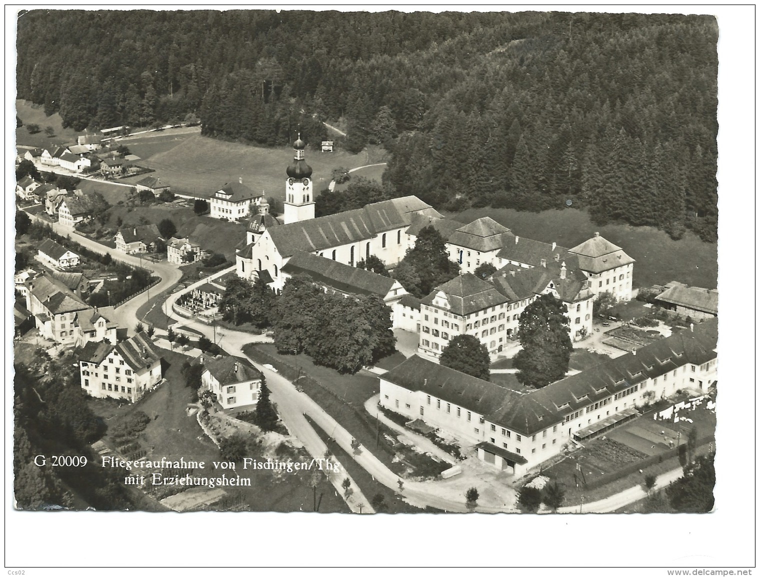 Fliegeraufnahme Von Fischingen Mit Erziehungsheim - Fischingen