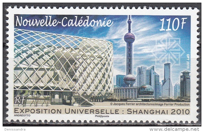 Nouvelle-Calédonie 2010 Yvert 1101 Neuf ** Cote (2015) 4.00 Euro Exposition Universelle à Shanghai - Nuevos