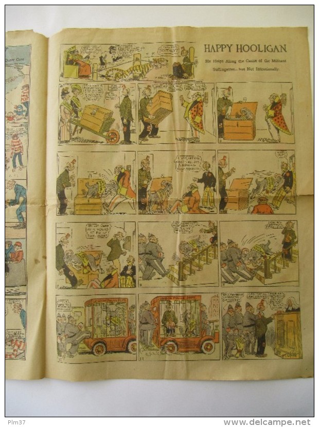 Comic Section Of The San Francisco Examiner 1914 - 4 Pages - Manus, Swinnerton, Opper, Outcault - 1897-1937 : Platinium Age