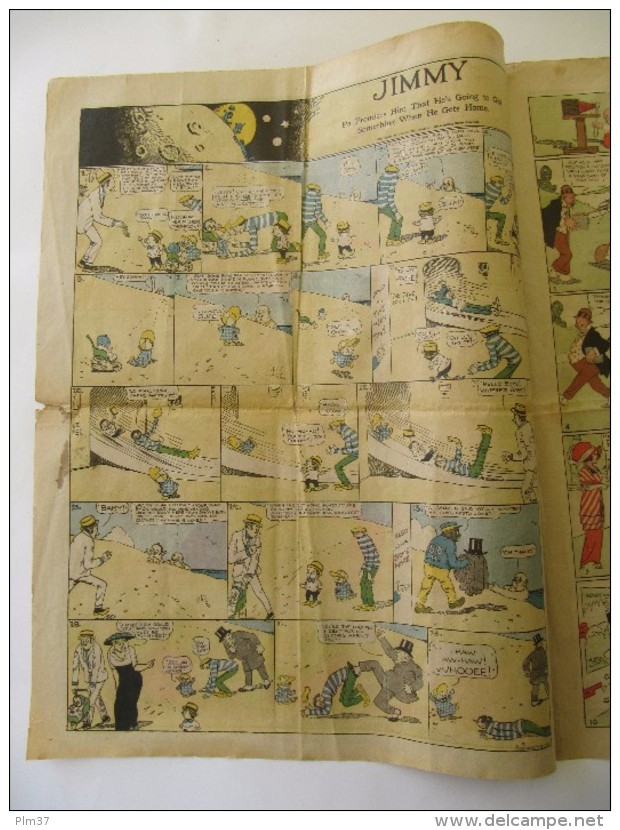 Comic Section Of The Los Angeles Examiner 1914 - 4 Pages - Katzenjammer Kids, Swinnerton, Manus, Outcault - 1897-1937 : Platinium Age