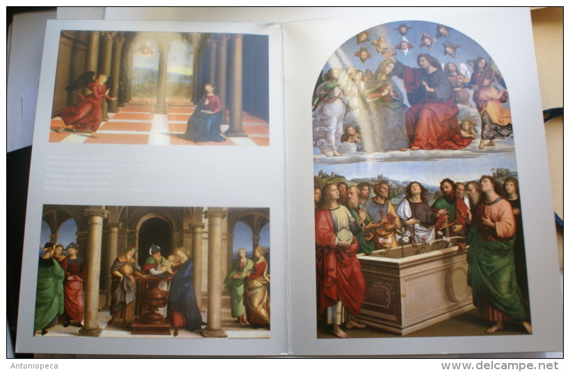 VATICANO 2015 - OFFICIAL FOLDER "RAFFAELLO" TELEPHONE CARDS - Vatican