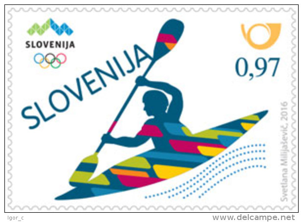 New Neu 2016 MINT MNH ** Summer Olympic Games Rio Brasil: Canoeing And Kayaking Kayak; Cycling BMX Mountainbike Ciclisme - Eté 2016: Rio De Janeiro