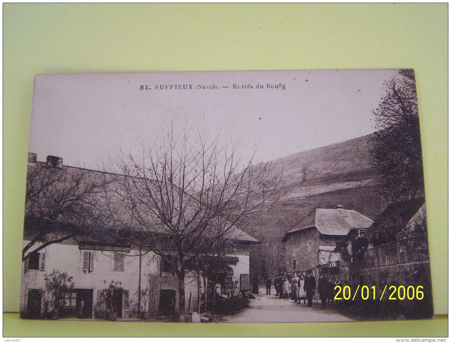 RUFFIEUX (SAVOIE) ENTREE DU BOURG. - Ruffieux