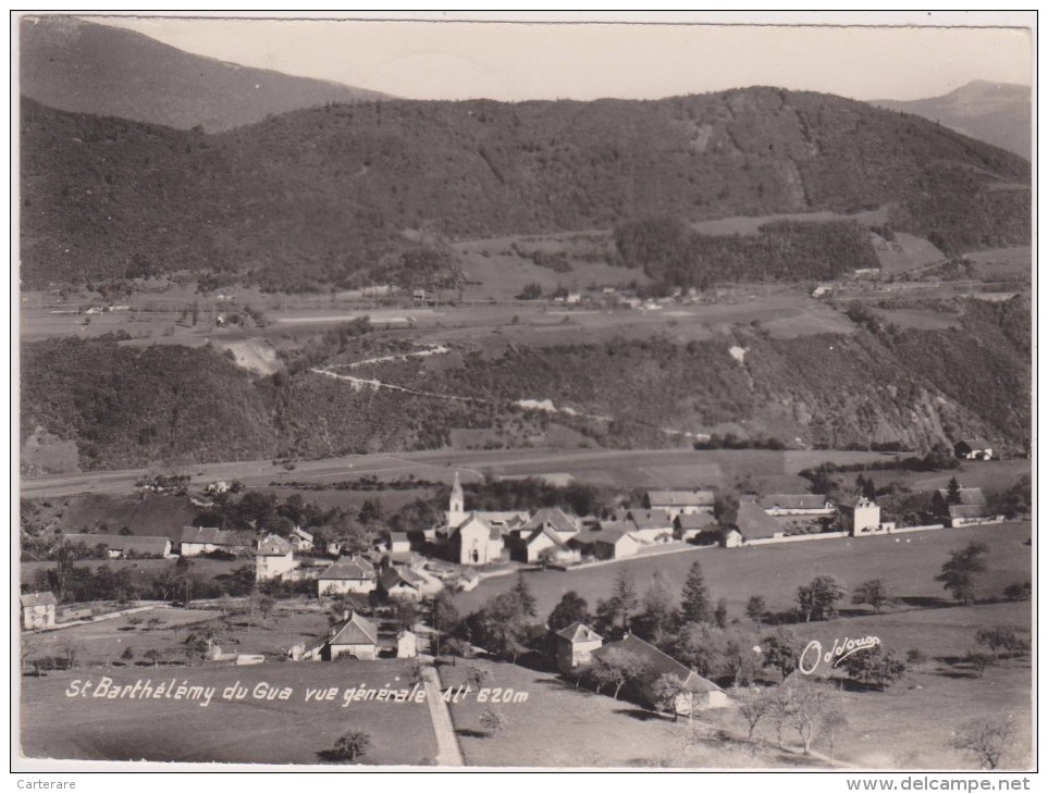 Saint Barthélémy Du Gua,depuis 1872,ex Ferrière Du Gua,saillant Du Gua,commune Au 3 Clochers,photo Oddoux, Fousset édit - Vif