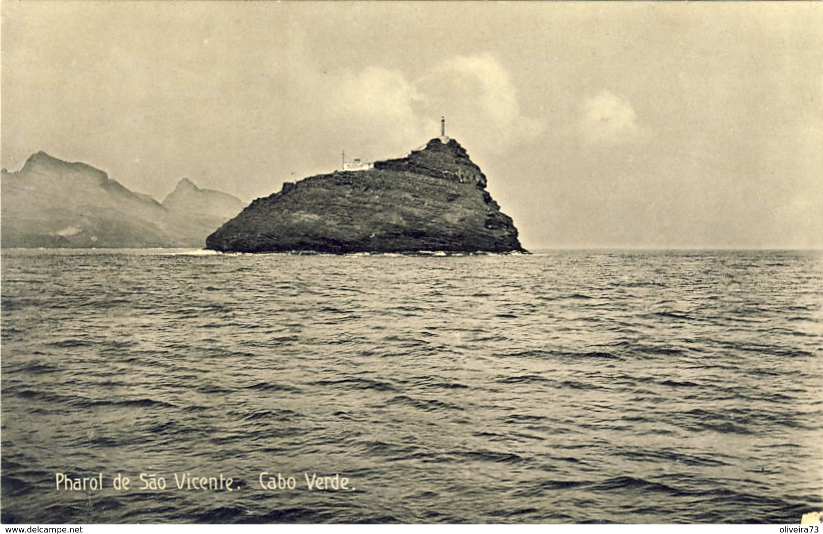 CABO VERDE, SÃO VICENTE, Farol De São Vicente,  2 Scans - Cap Vert