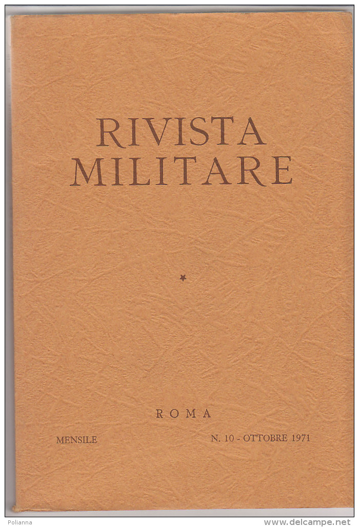 RA#61#04 RIV. MILITARE N.10 Ott 1971/VEICOLO COMBATTIMENTI MECCANIZZATI/ARTIGLIERIA CONTROAEREI/ARTIGLIERIE RINASCIMENTO - Italiano