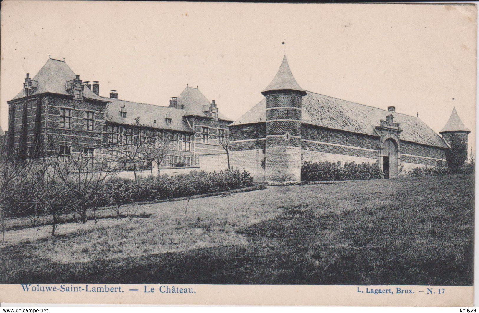 Woluwé-Saint-Lambert. Le Château. (St-Lambrechts-Woluwe. Kasteel) - Woluwe-St-Lambert - St-Lambrechts-Woluwe