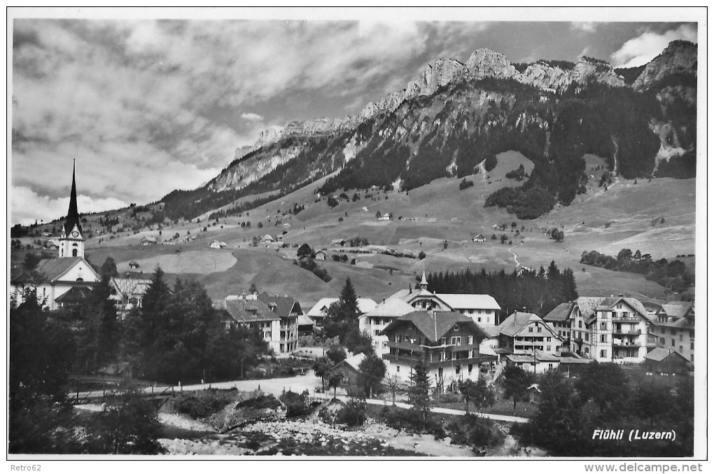 FLÜHLI &#8594; Dorfpartie Anno 1960 - Flühli