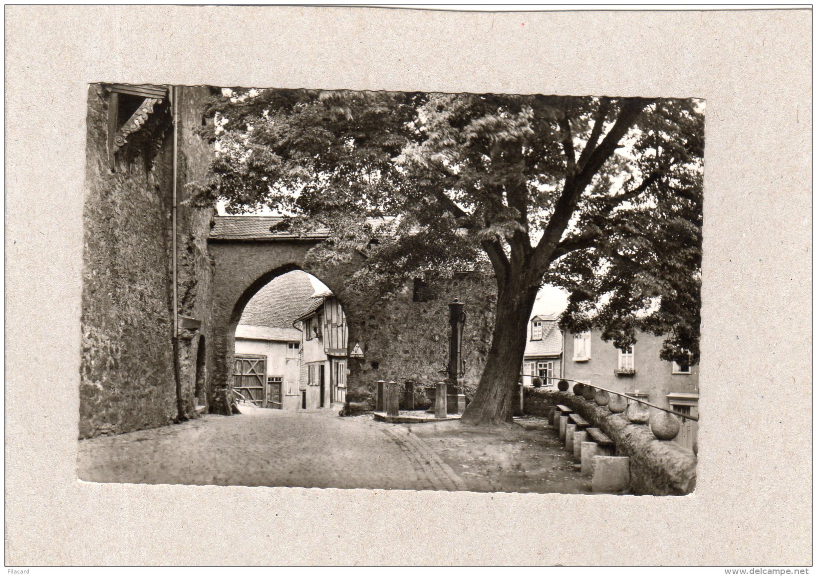 61485   Germania,   Luftkurort  Braunfels/Lahn,  "Am  Brunnen Vor Dem Tore",  VG  1962 - Giessen