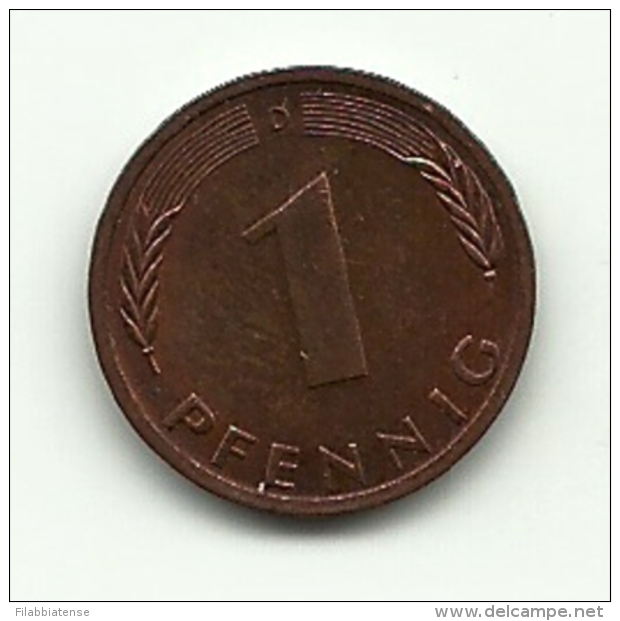 1976 - Germania 1 Pfennig D ---- - 1 Pfennig