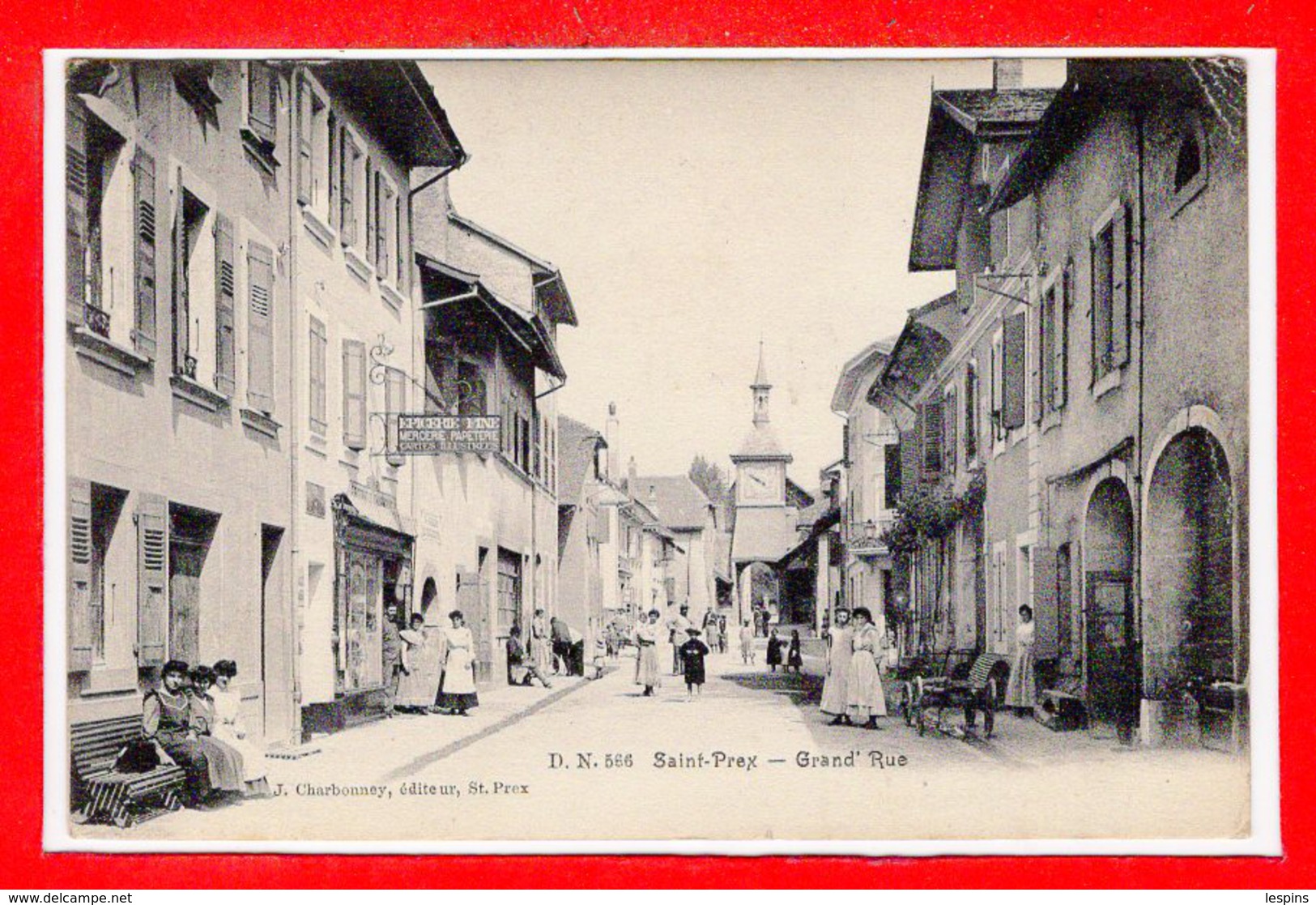 SUISSE -- SAINT PREX --  Grand'Rue - Saint-Prex