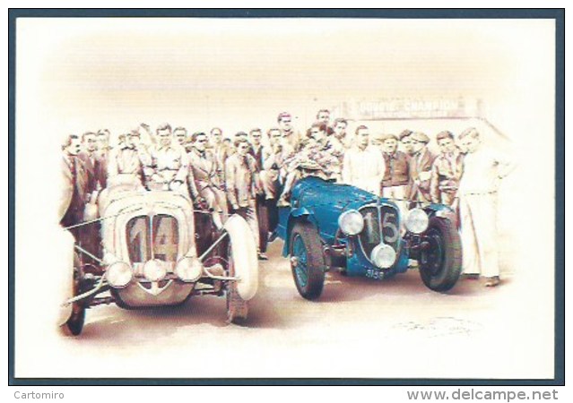 72 - Le Mans - 24 Heures Du Mans 1937 - Delahaye - Dessin De Bruère François - Le Mans