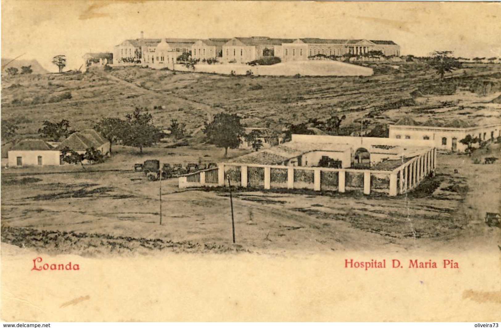 ANGOLA, LUANDA, LOANDA, Hospital D. Maria Pia, 2 Scans - Angola