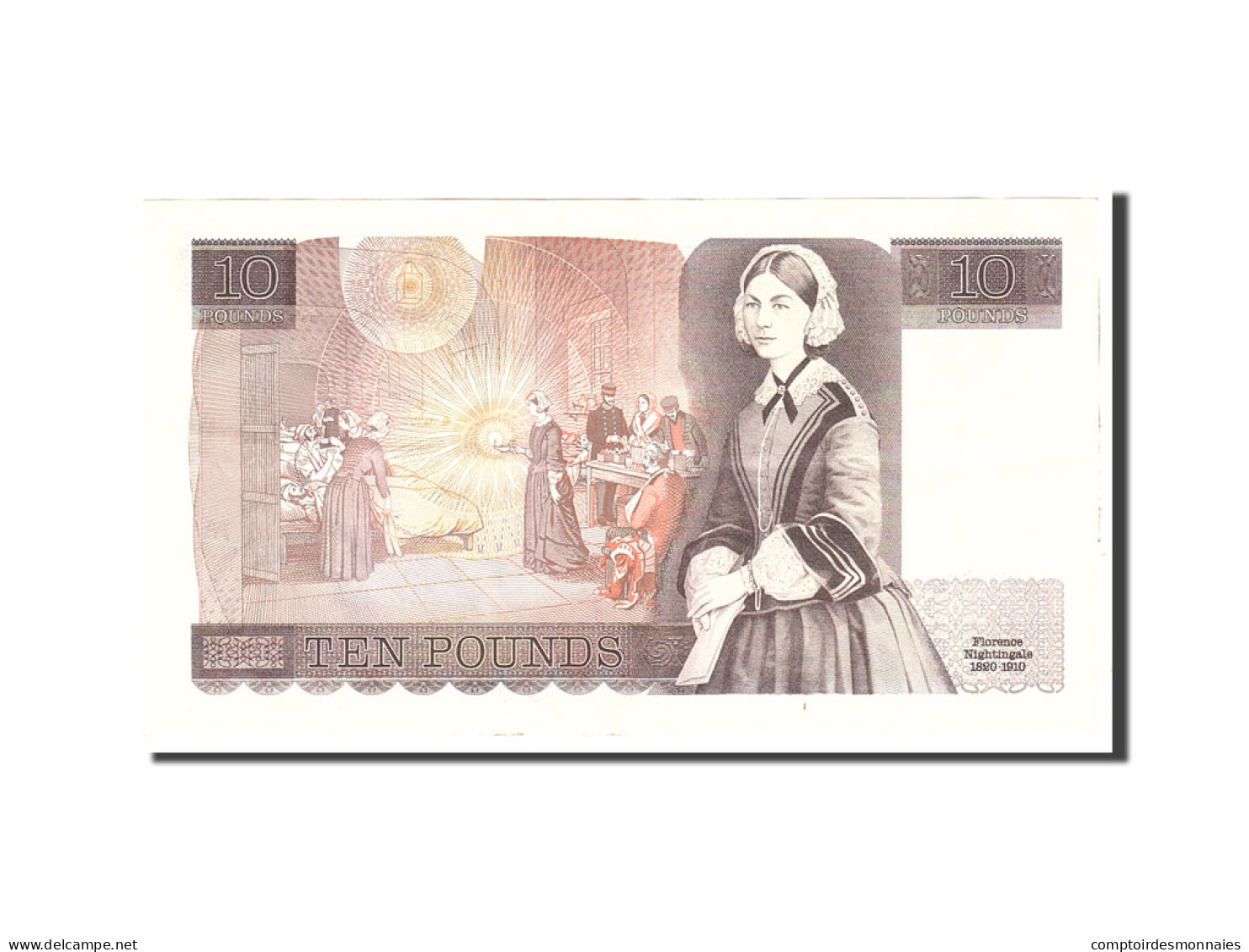 Billet, Grande-Bretagne, 10 Pounds, 1975, Undated, KM:379a, TTB+ - 10 Pounds