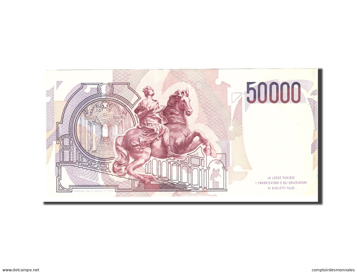 Billet, Italie, 50,000 Lire, 1984, 1984-02-06, KM:113a, TTB - 50.000 Lire