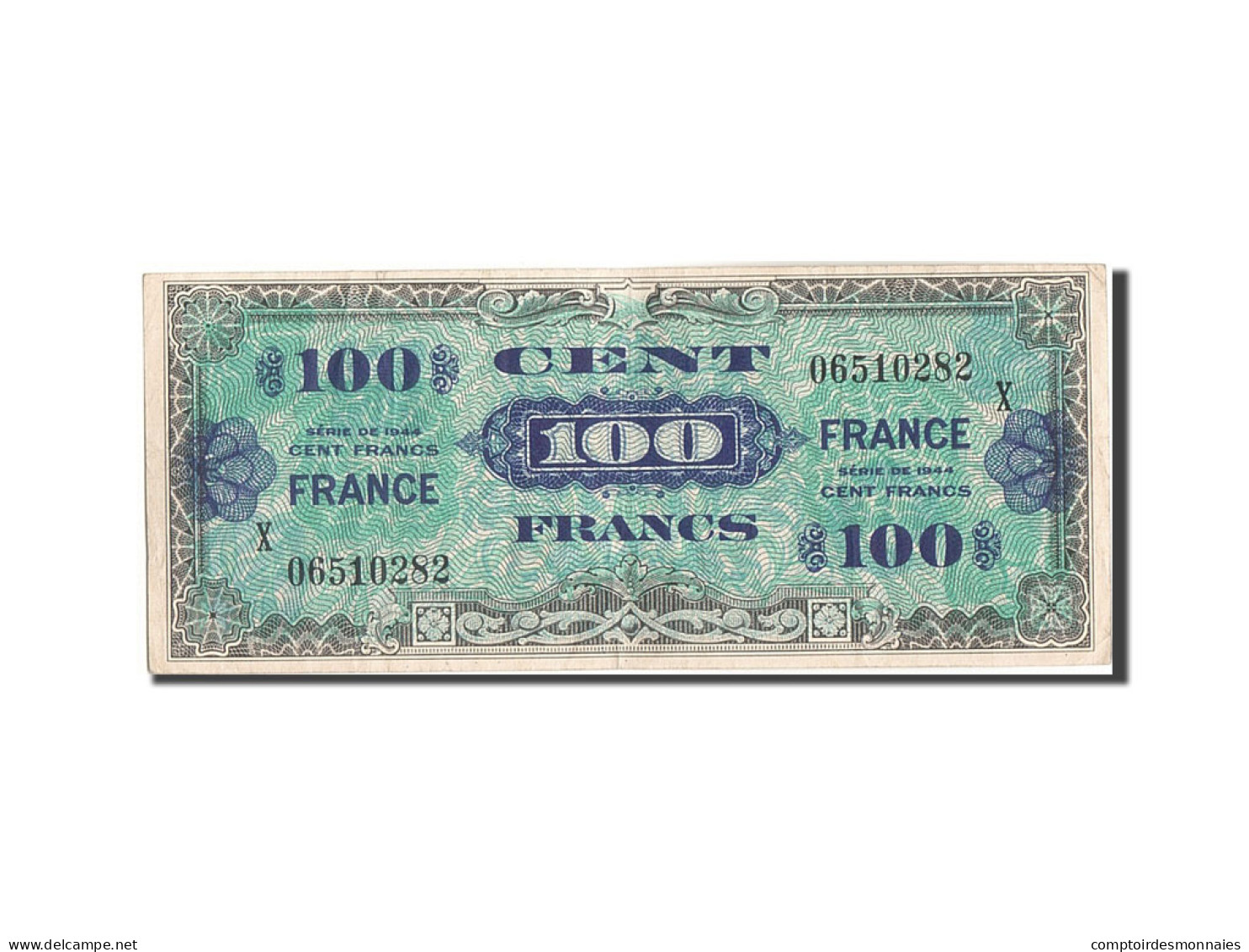 Billet, France, 100 Francs, 1945 Verso France, 1945, Undated (1945), TTB - 1945 Verso France