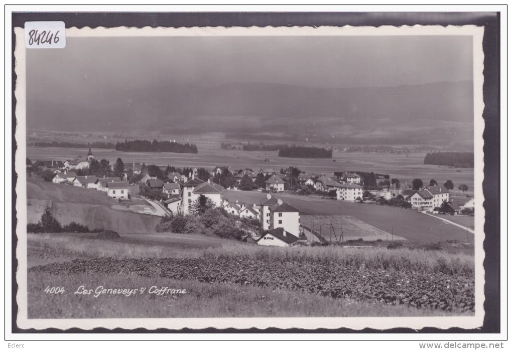 GENEVEYS SUR COFFRANE - TB - Coffrane