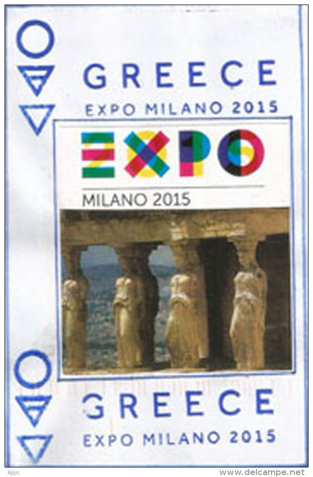 GRÈCE. EXPO UNIVERSELLE MILAN 2015, Lettre Du Pavillon Grec à Milan, Avec Tampon Officiel De L'EXPO, Adressée En ANDORRE - 2015 – Milaan (Italië)