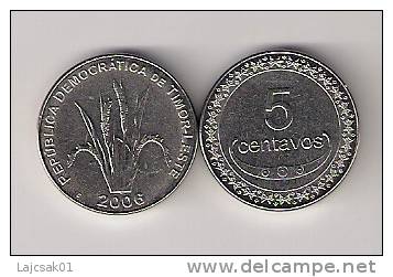 Timor Leste East Timor  5 Centavos 2006. - Timor