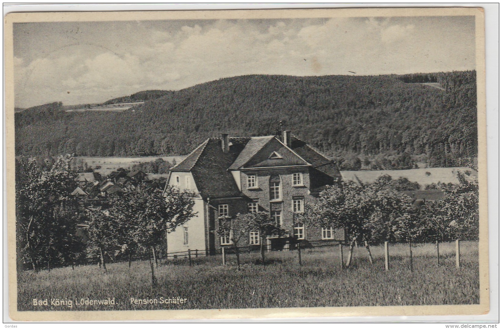 Germany - Bad Konig - Odenwald - Pension Schafer - Bad König